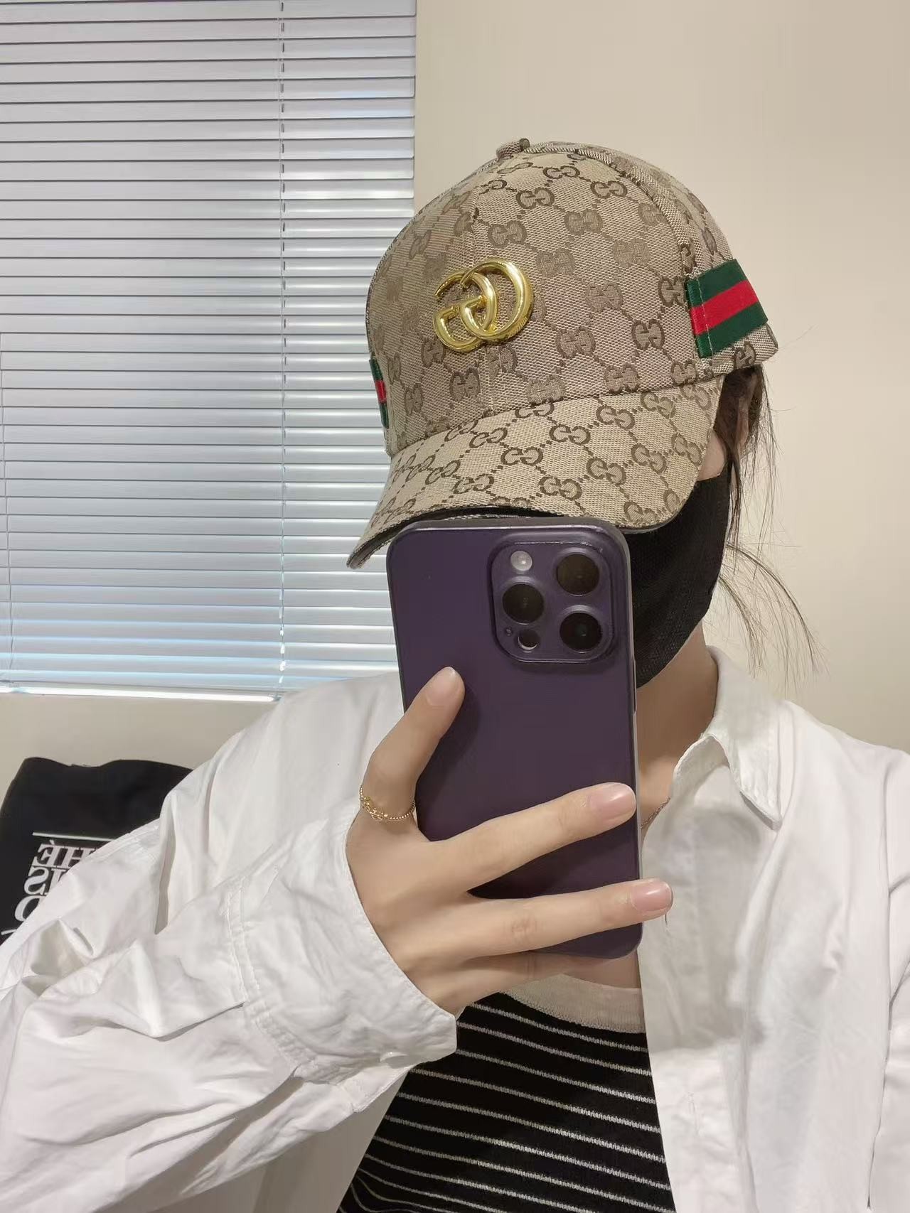 [#490o] G*u*i baseball cap peaked c ap hat