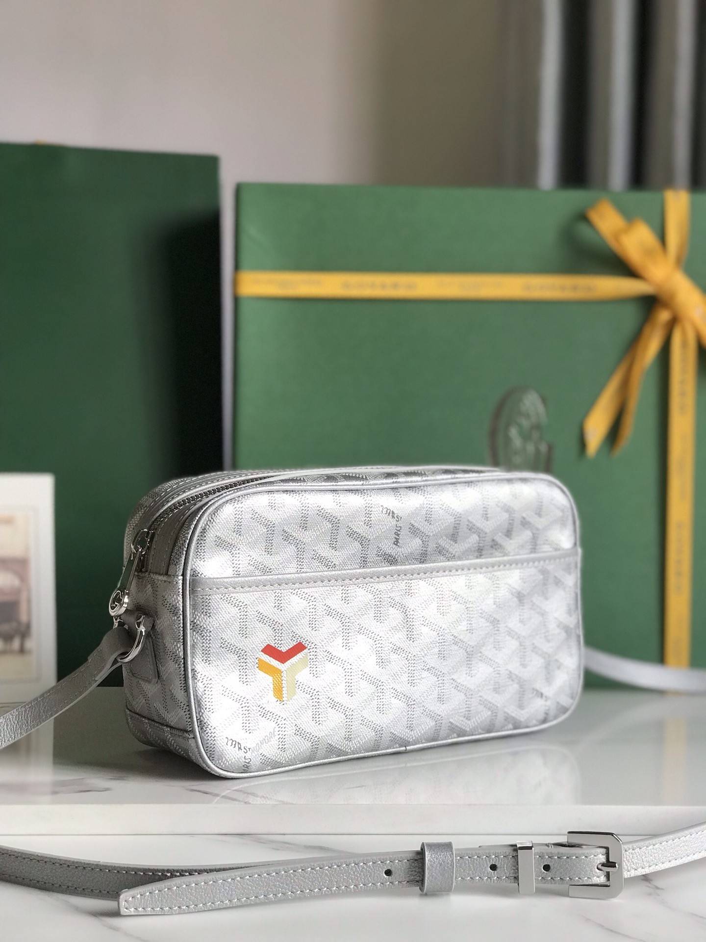 Goyard 2023 New Cap Vest Camera Bag Size: 22 * 13 * 6.5cm