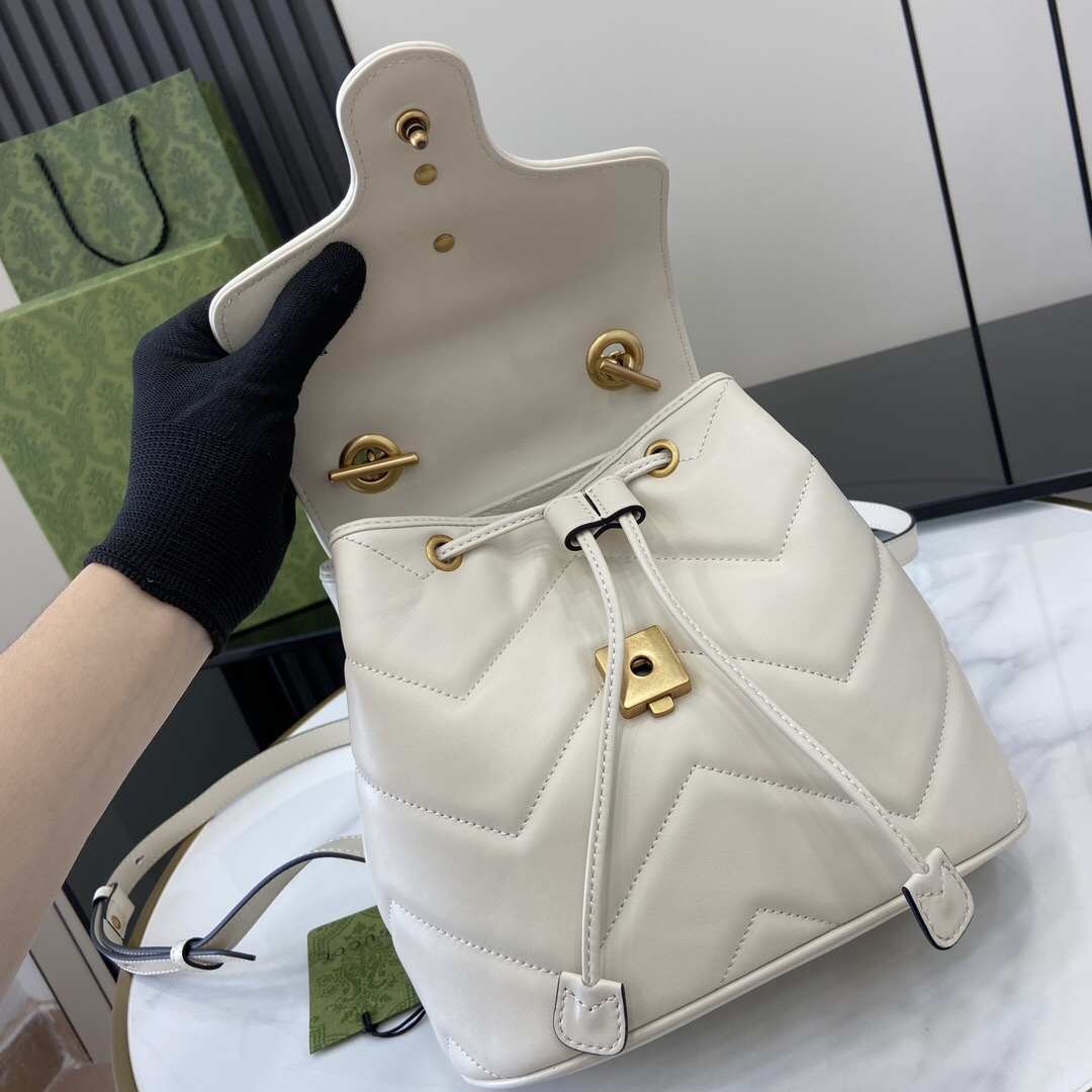 G*u*i marmont series mini backpack model: 777253 size: 20*19*11cm