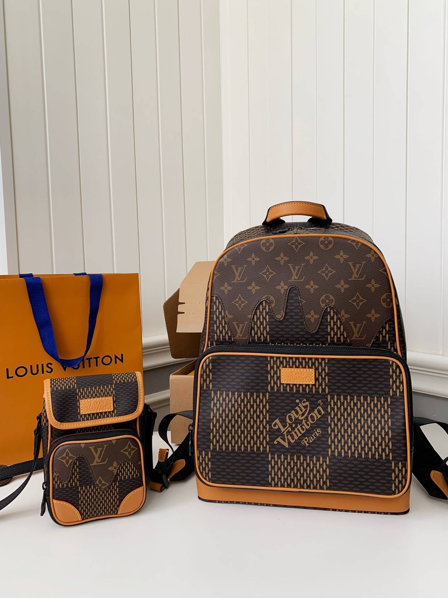 L*V x Nigo Co branded Campus Men