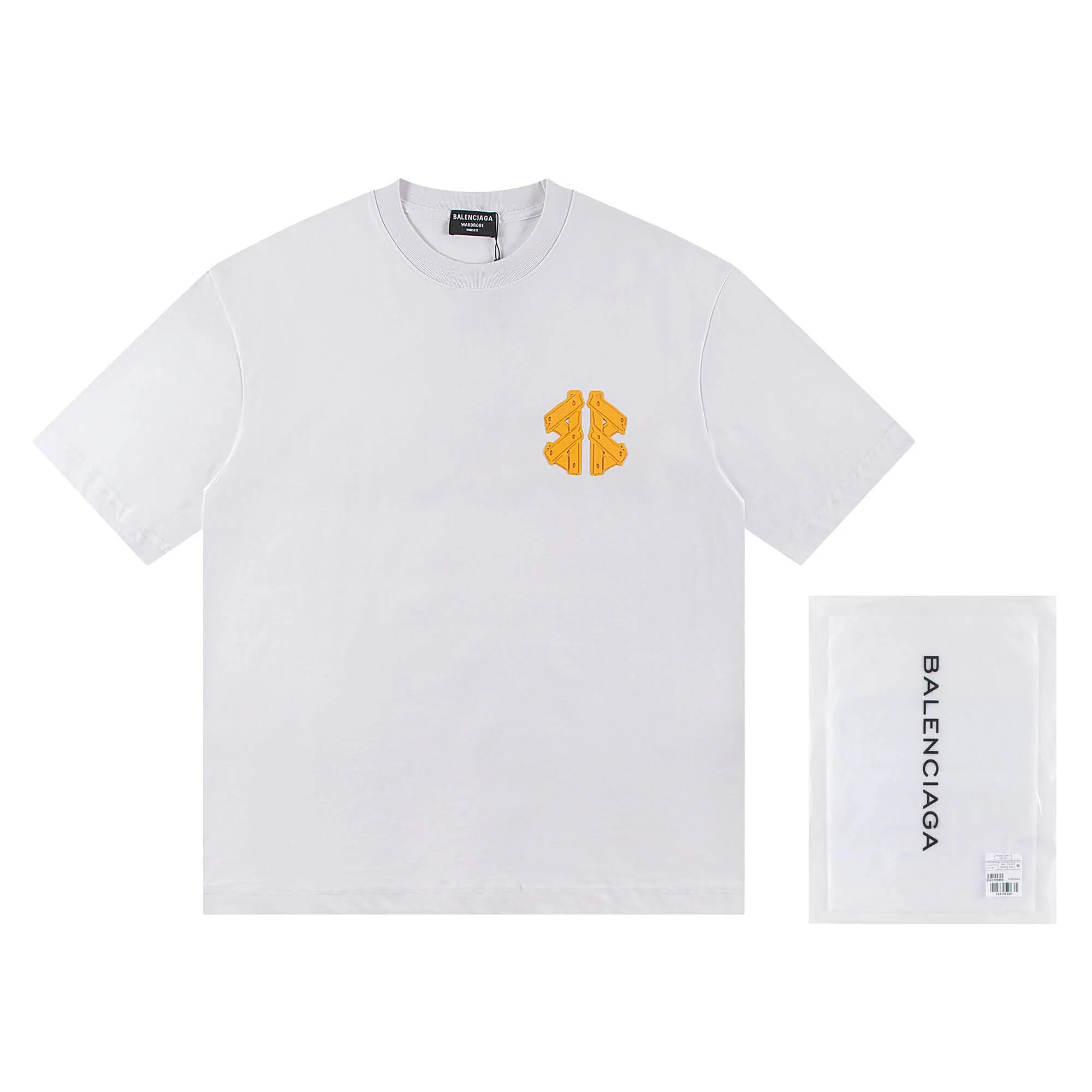 Silicone Letter Design T-Shirt