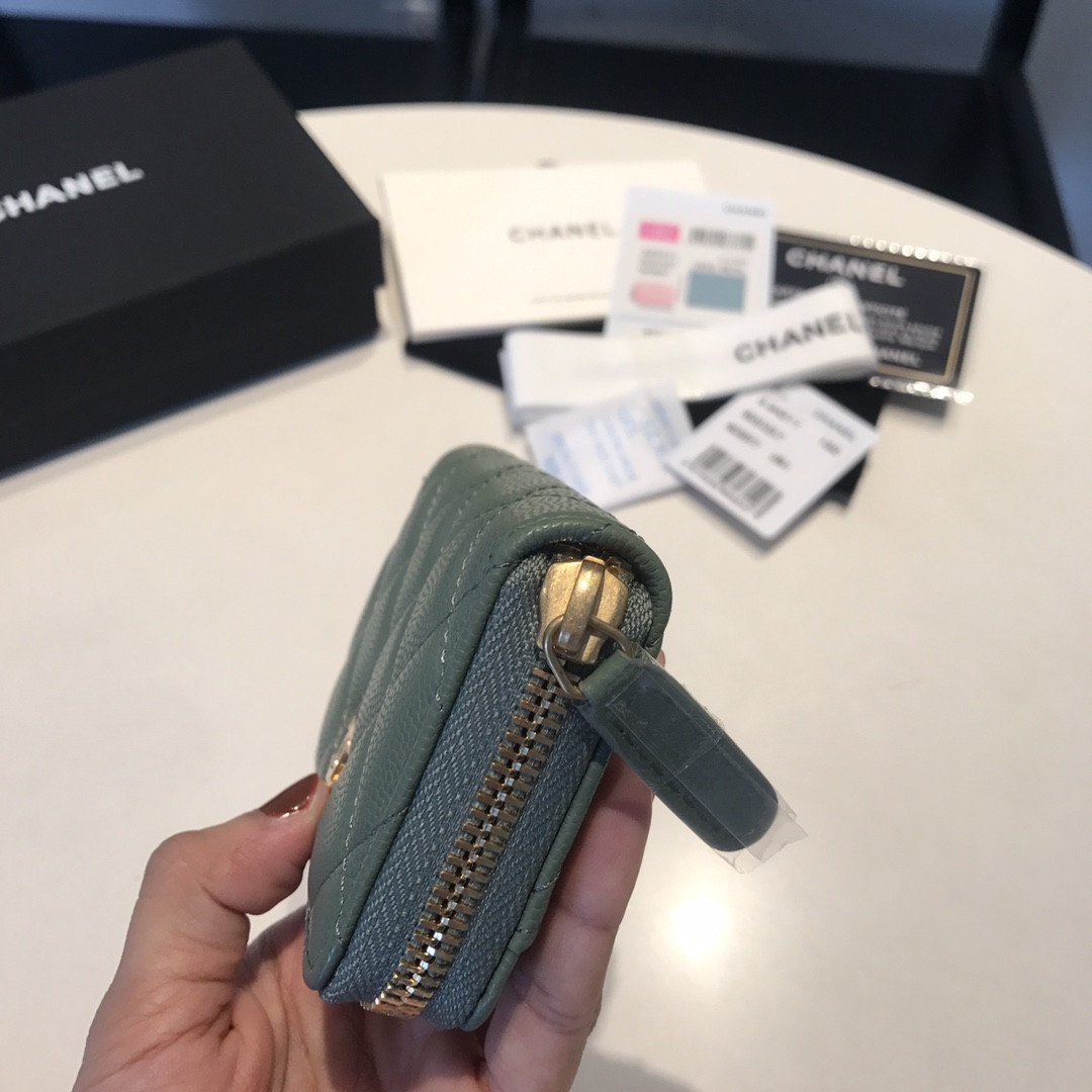Chanle Zipped Wallet