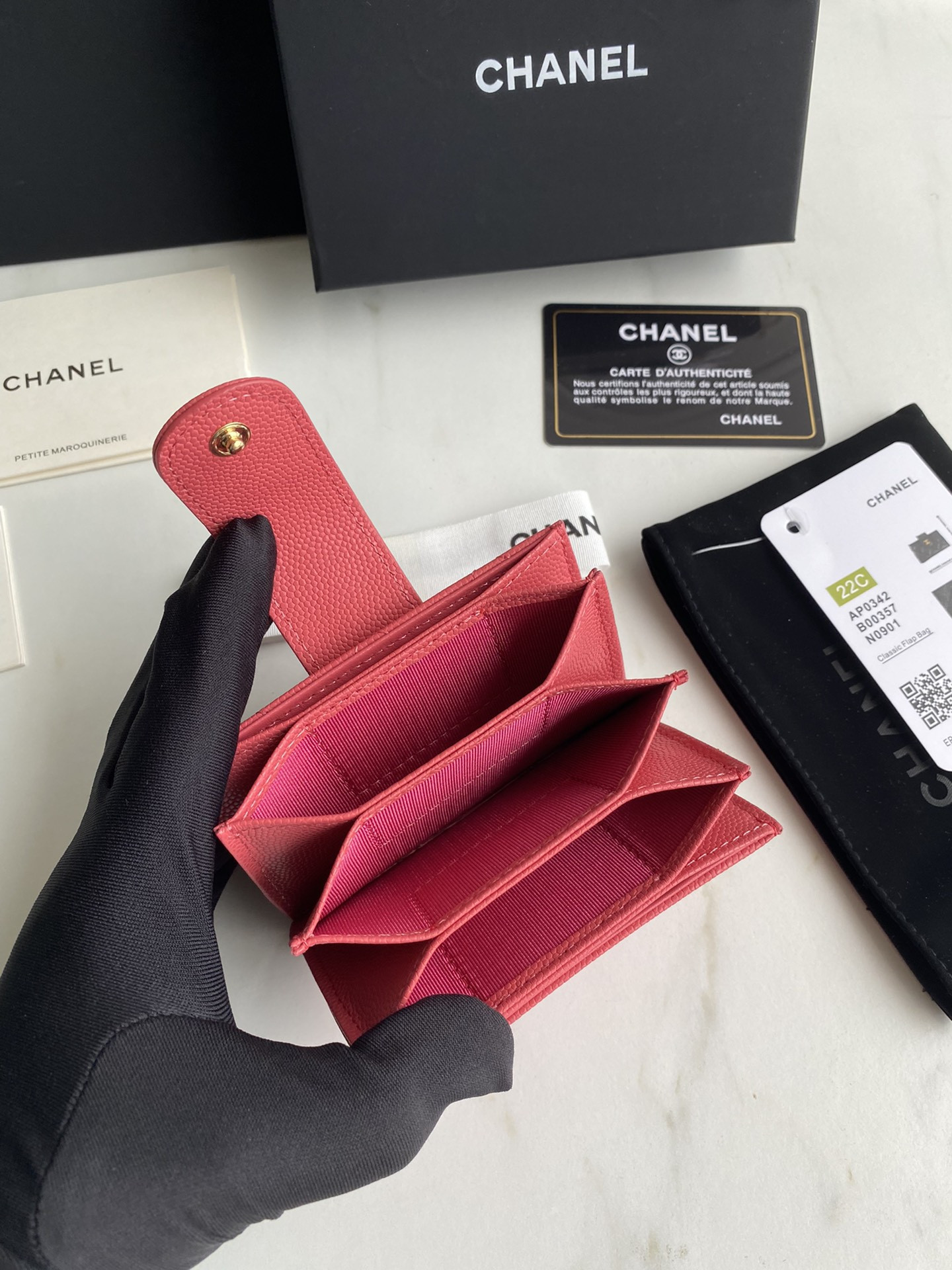 Chanle Flap Wallet