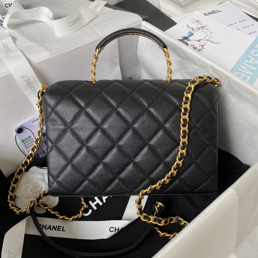 Chanle Small Flap Bag With Top Handle