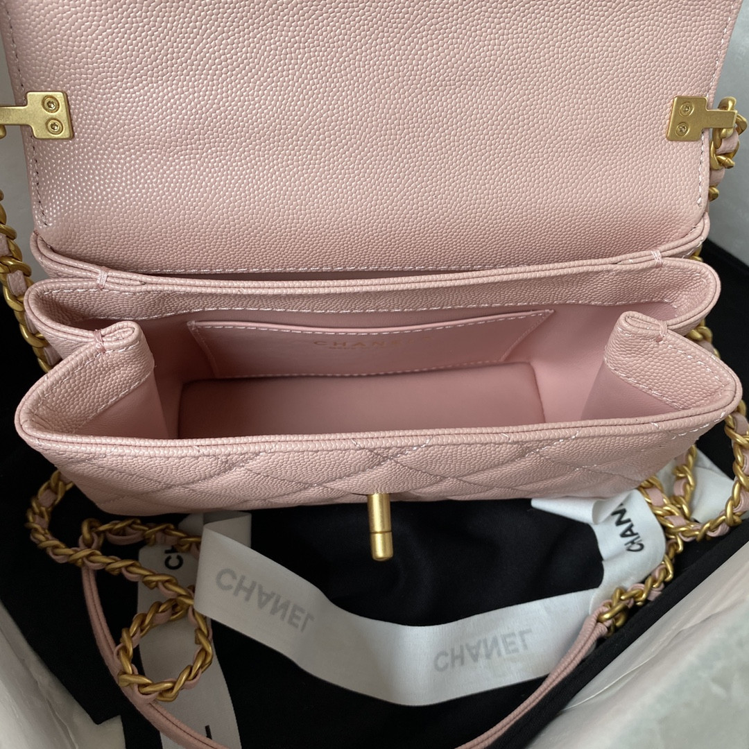 Chanle Mini Flap Bag With Top Handle